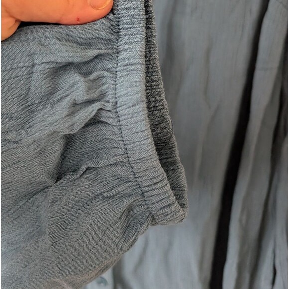 Torrid Crinkle Gauze Button Down Peasant Top Plus Size 2X (18/20) - Picture 5 of 9